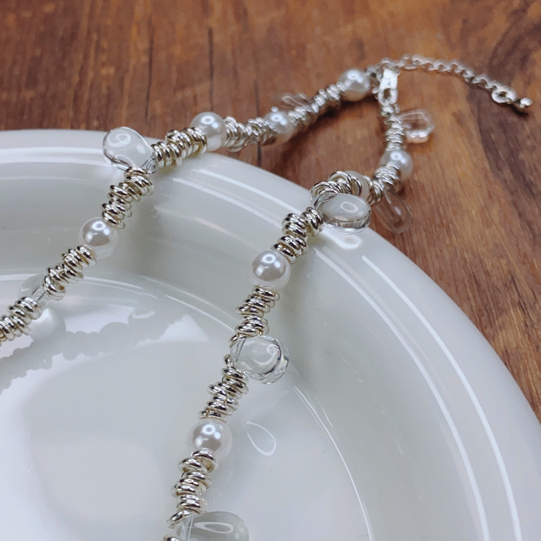 Crystal Water Drop Choker Necklace – Elegant, Sparkling Jewelry for Special Occasions