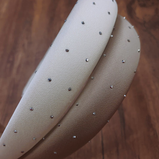Diademas con tótem de satén retro de alta calidad con diseño 3D flocado: accesorios para el cabello elegantes y con estilo