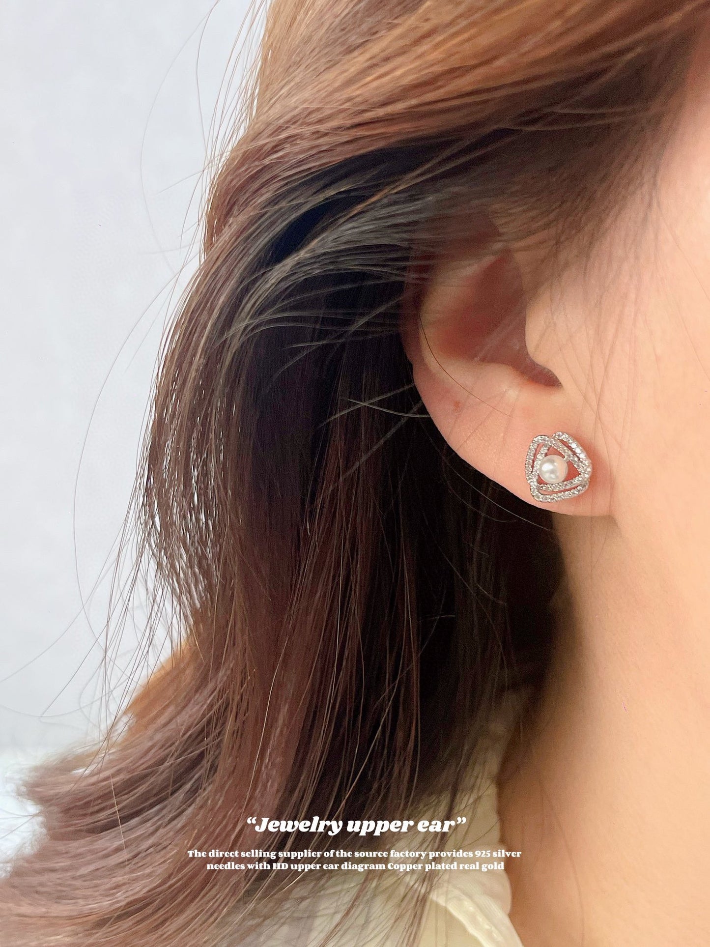 Cross Triangle Earrings – Modern and Bold Jewelry for Women