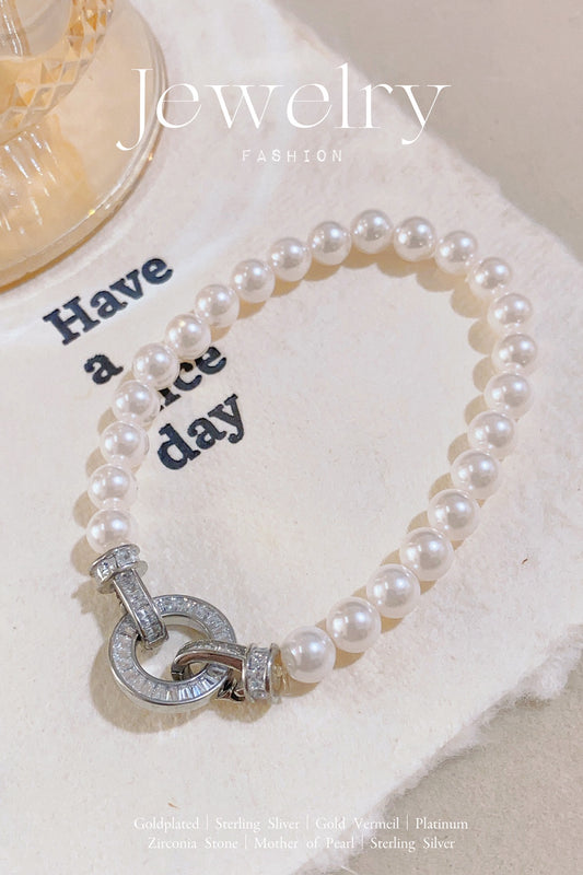 Pulsera con hebilla de circonitas | Diseño elegante y brillante