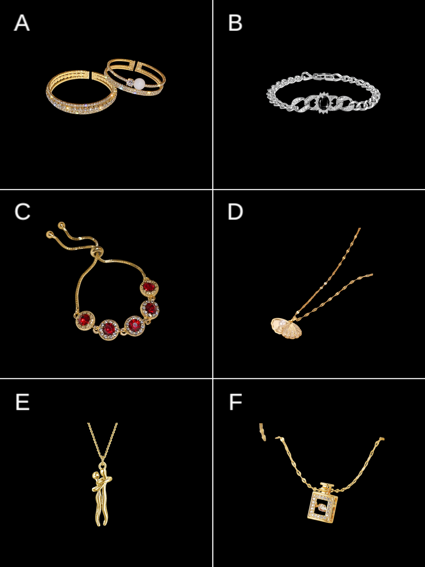 necklace+ bracelet 5pcs Blind box