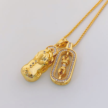 New Chinese Style Rope Chain – Elegant and Unique Oriental-Inspired Necklace