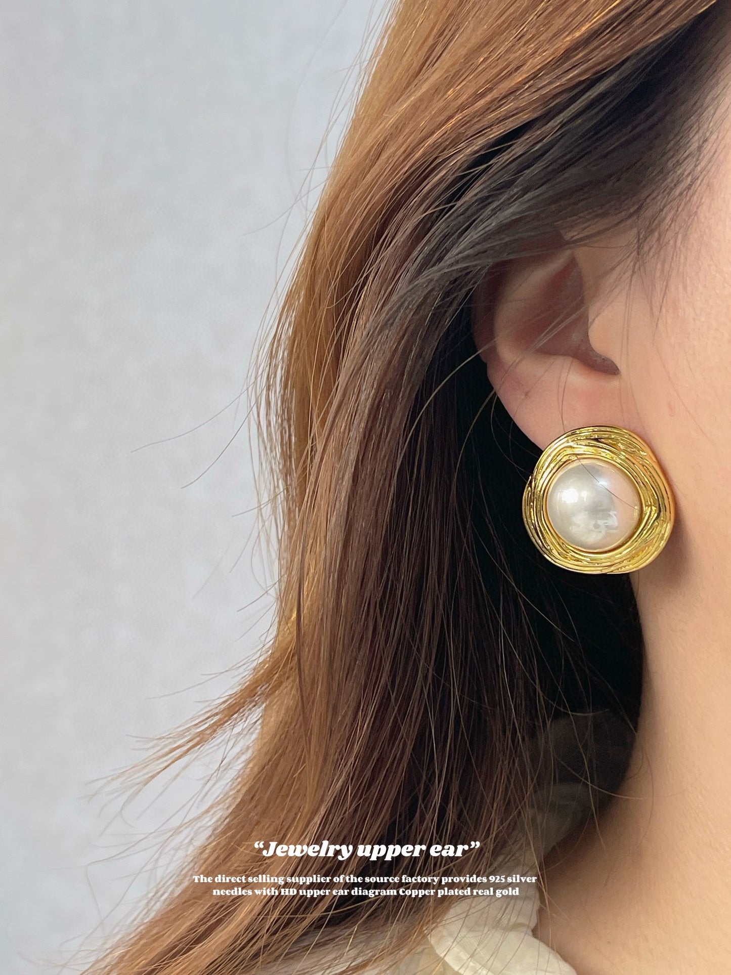 Metal with Pearl Earrings – Elegant and Timeless Jewelry for Women