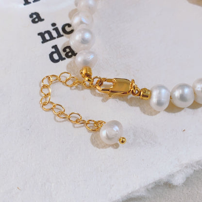 Light Luxury Colored Treasure Freshwater Pearl Bracelet | Elegant & Chic