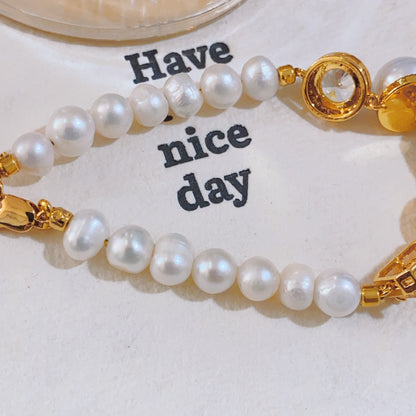 Light Luxury Colored Treasure Freshwater Pearl Bracelet | Elegant & Chic