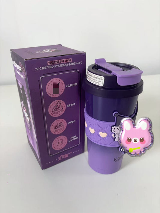 520ml Large capacity straw cup
